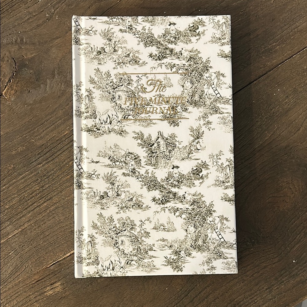 Five Minute Journal Limited Edition White and Gold Journal